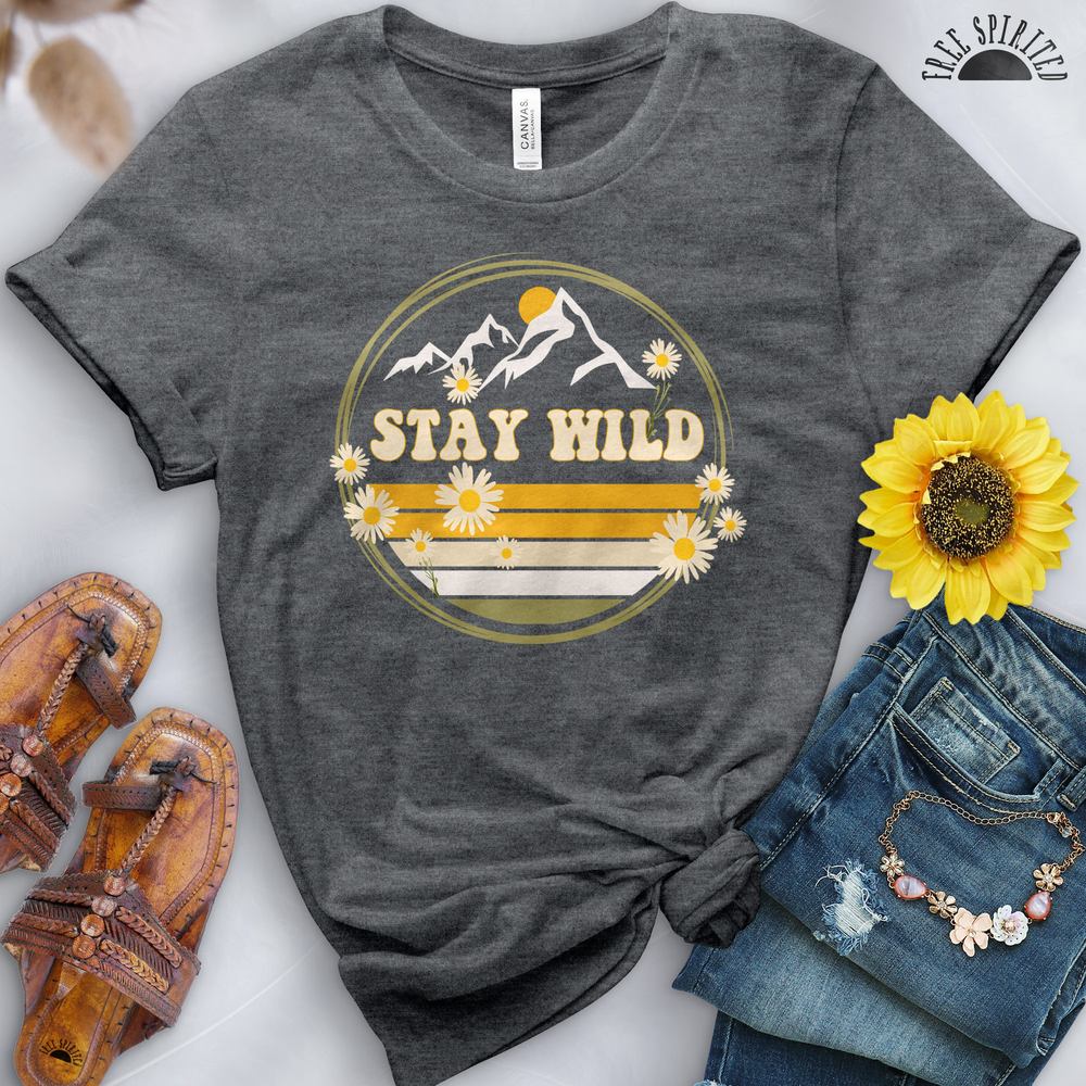 Stay Wild Mountain Tee - Image 6