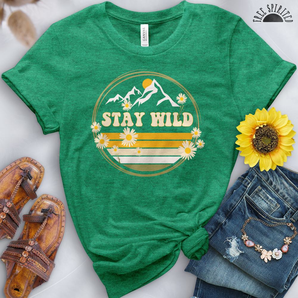 Stay Wild Mountain Tee - Image 7
