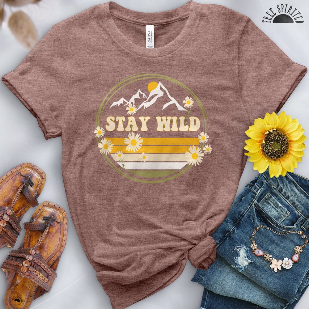 Stay Wild Mountain Tee - Image 8