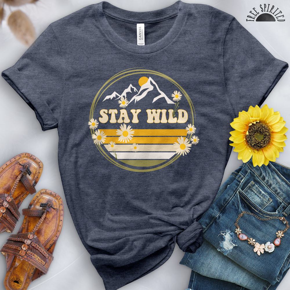 Stay Wild Mountain Tee - Image 9