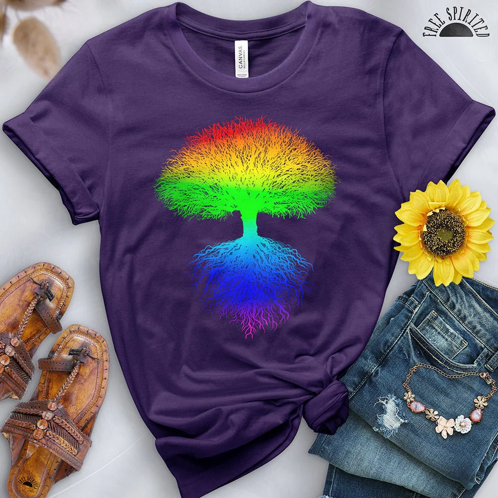 Rainbow Tree Tee - Image 3