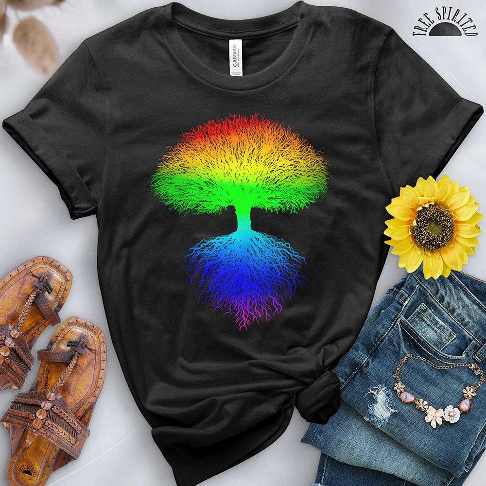 Rainbow Tree Tee - Image 5