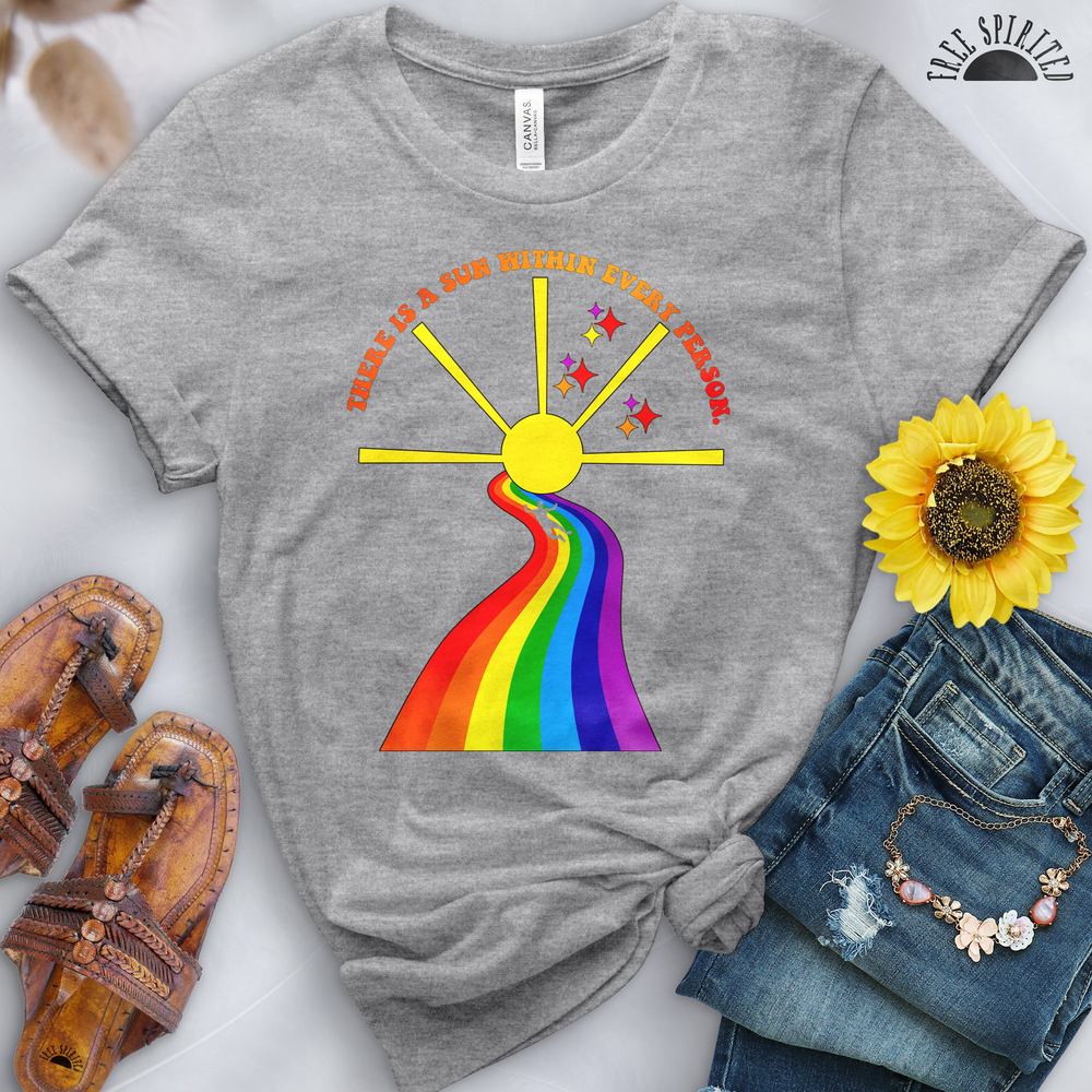 There is a Sun Within Every Person Tee - Image 4