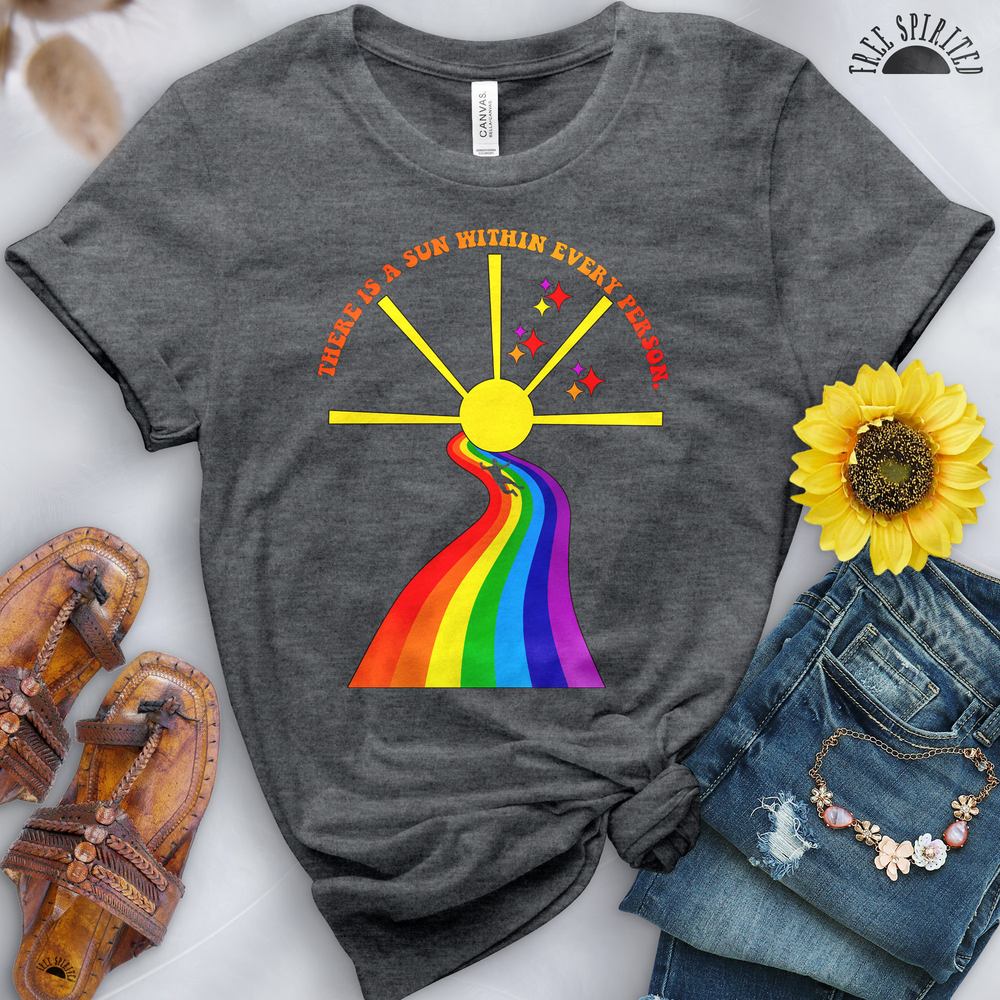 There is a Sun Within Every Person Tee - Image 6