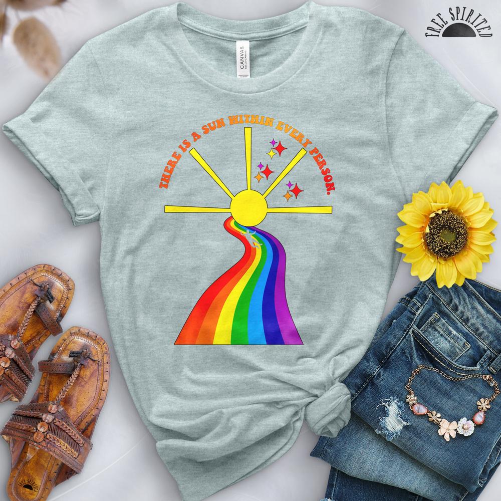 There is a Sun Within Every Person Tee - Image 7