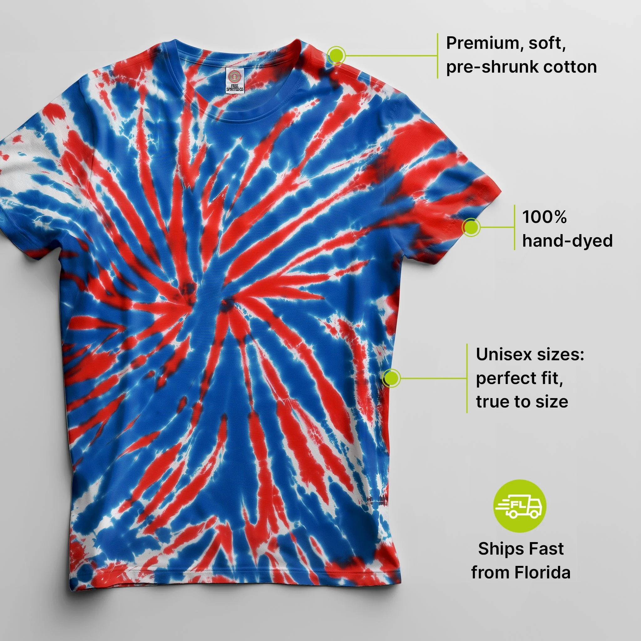 Union Jack Premium Hand-Dyed Comfort Shirt - Image 2