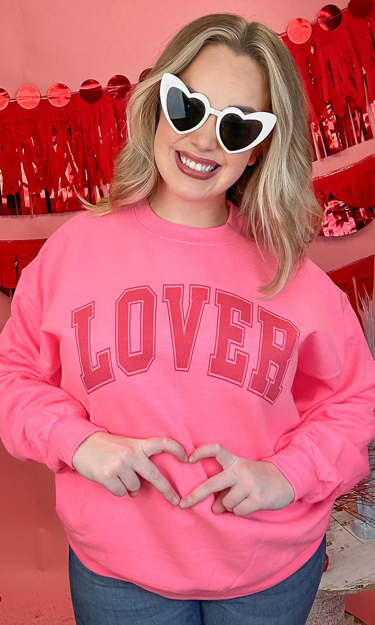 Valentine's Lover Graphic Sweatshirt - Image 2