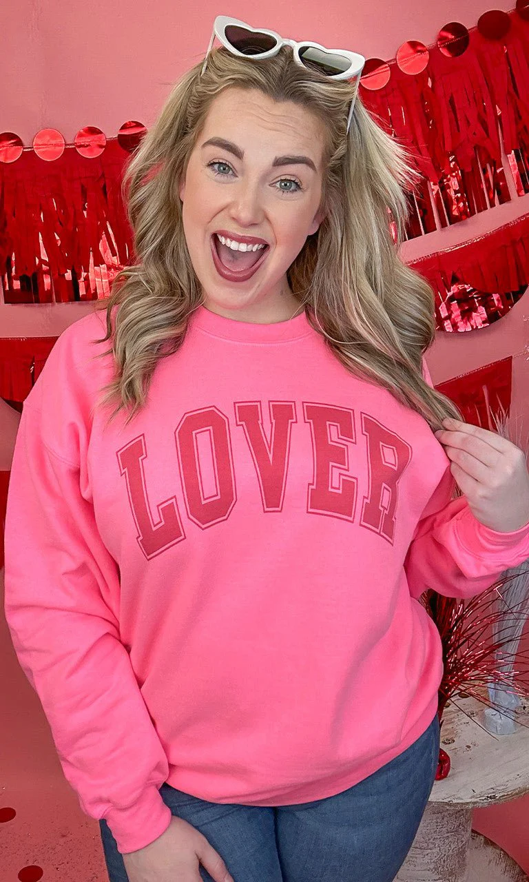 Valentine's Lover Graphic Sweatshirt - Image 3