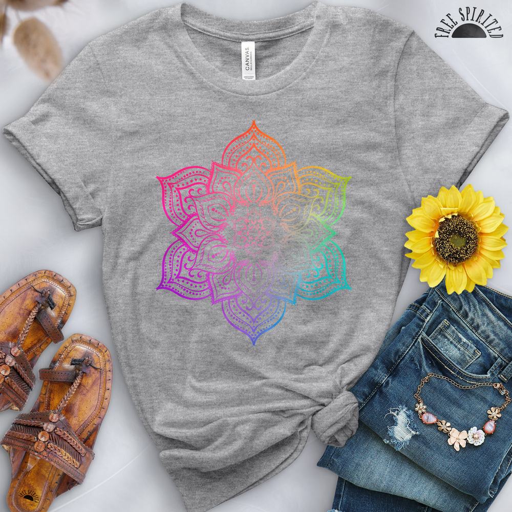Warm Mandala Tee - Image 3