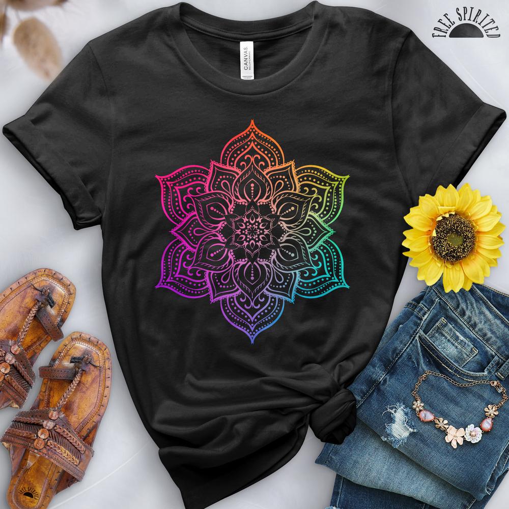 Warm Mandala Tee - Image 4