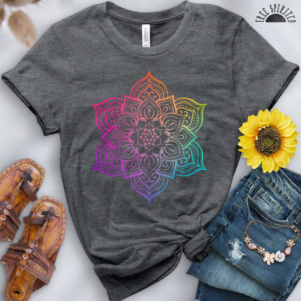Warm Mandala Tee - Image 5