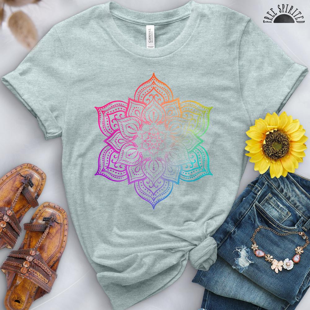 Warm Mandala Tee - Image 6