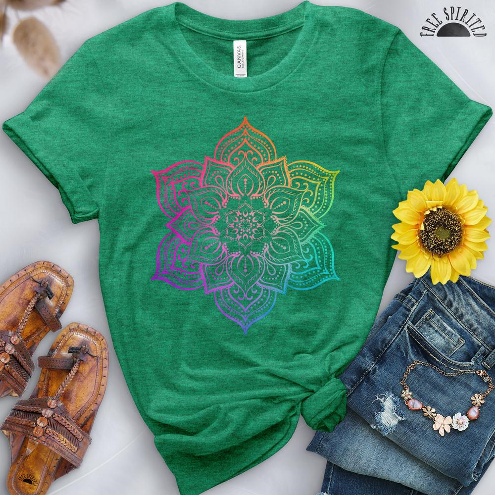 Warm Mandala Tee - Image 7