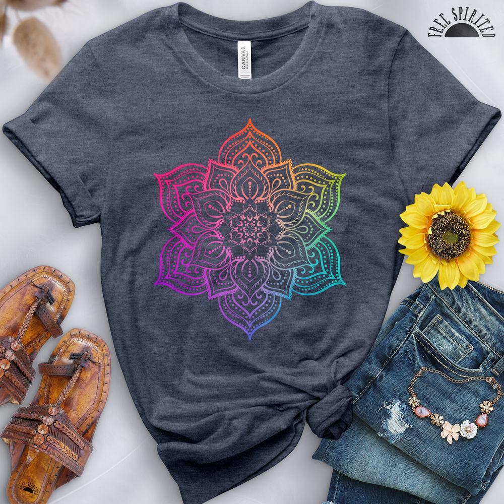 Warm Mandala Tee - Image 8