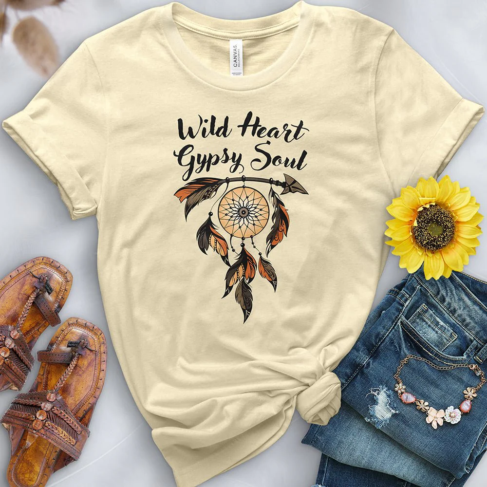 Wild Heart Gypsy Soul Tee - Image 2
