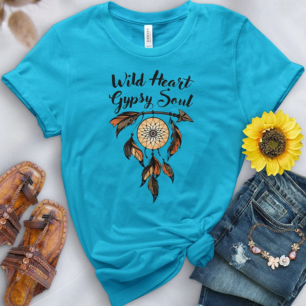 Wild Heart Gypsy Soul Tee - Image 7