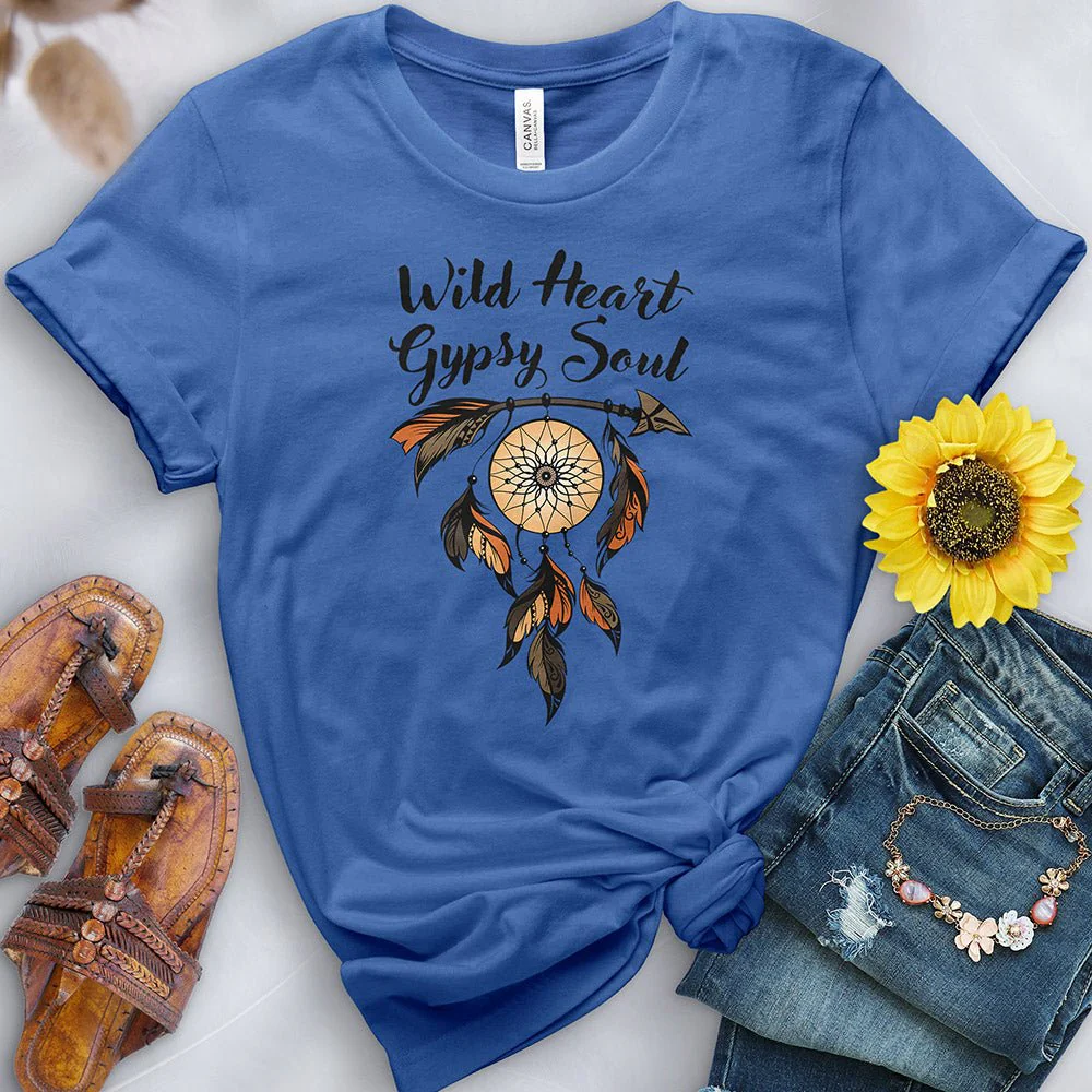 Wild Heart Gypsy Soul Tee - Image 8