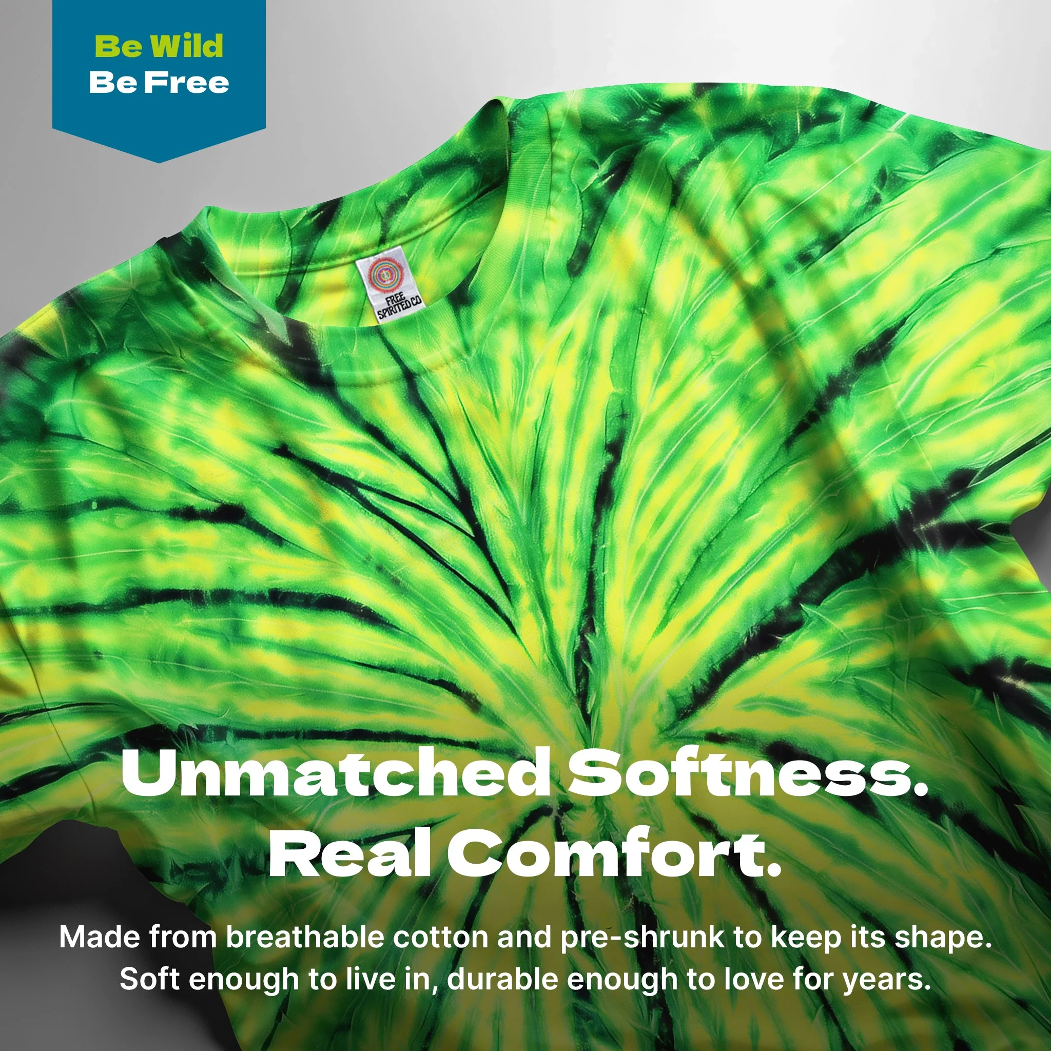 Wild Spider Premium Hand-Dyed Comfort Shirt - Image 3