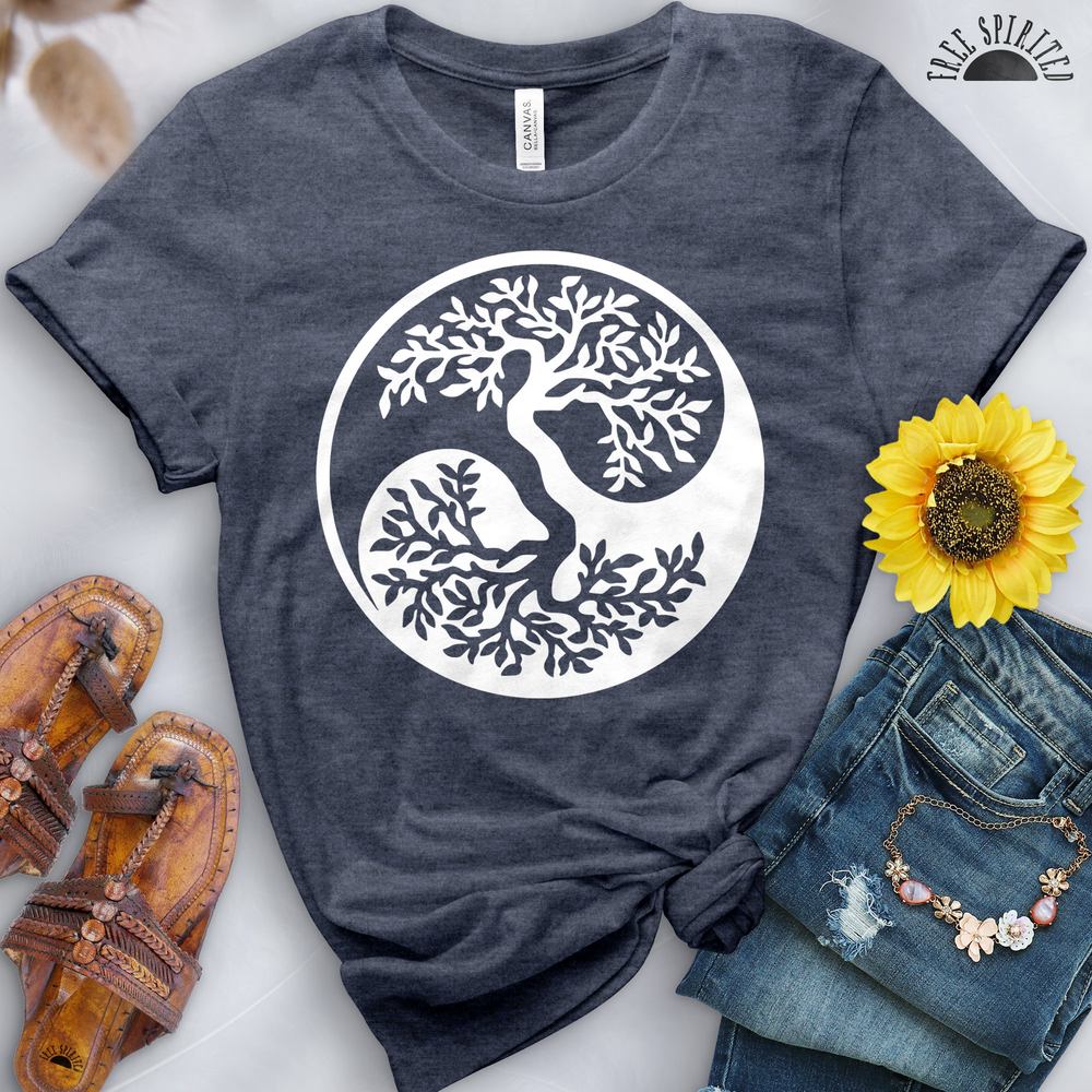 Yin Yang Bonsai Tree Tee - Image 10