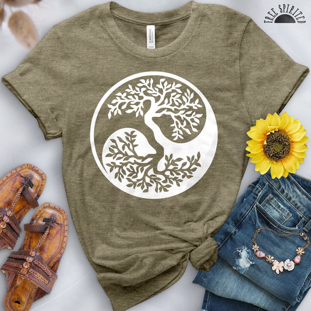 Yin Yang Bonsai Tree Tee - Image 11