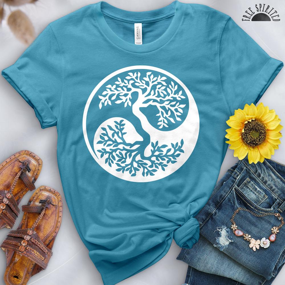 Yin Yang Bonsai Tree Tee - Image 2