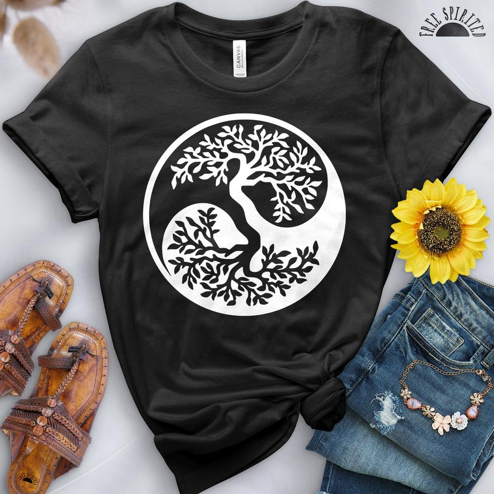Yin Yang Bonsai Tree Tee - Image 4