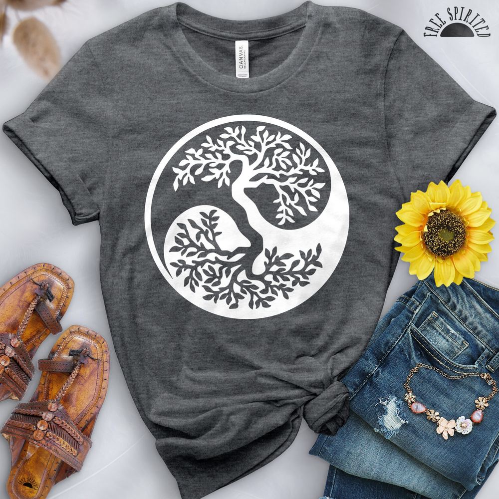 Yin Yang Bonsai Tree Tee - Image 6