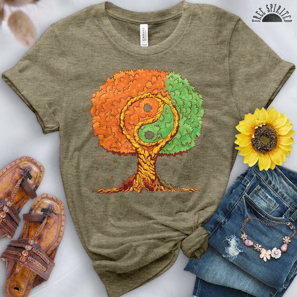 Ying Yang Tree of Life Tee - Image 12