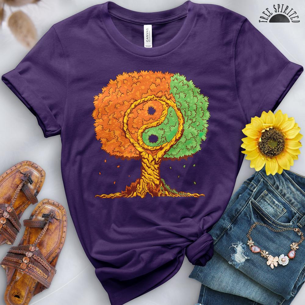 Ying Yang Tree of Life Tee - Image 2
