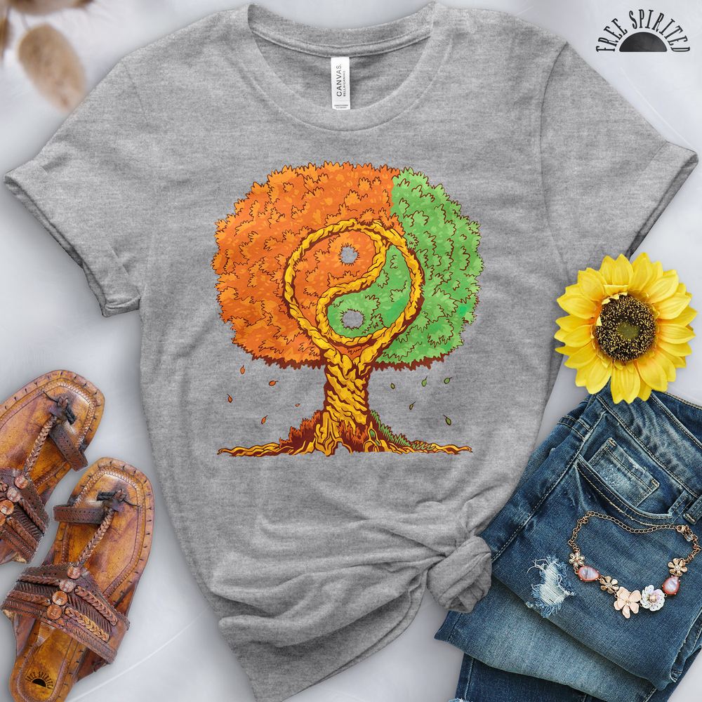 Ying Yang Tree of Life Tee - Image 5
