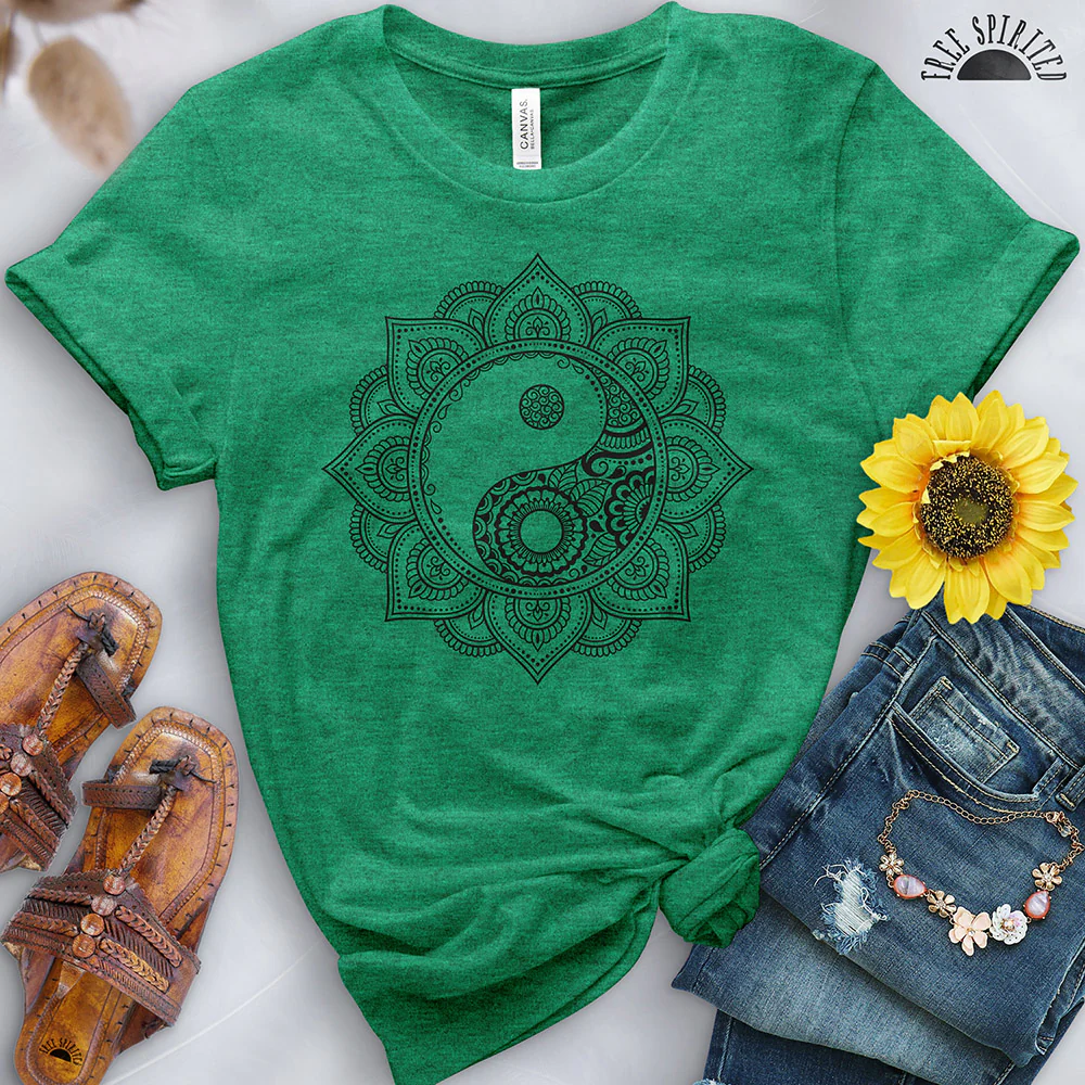 Zen Yoga Graphic Tee - Image 7