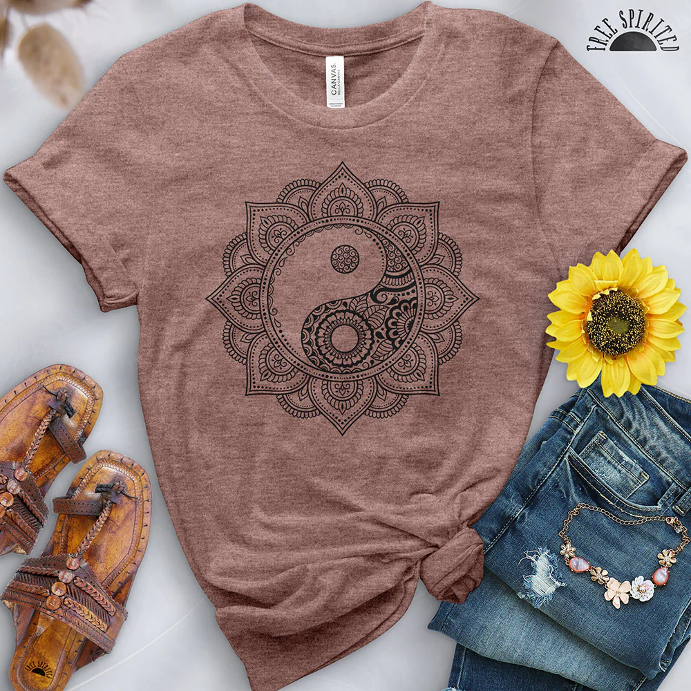 Zen Yoga Graphic Tee - Image 8